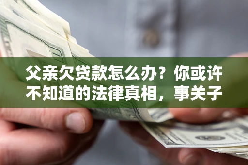 武汉父亲欠贷款怎么办？你或许不知道的法律真相，事关子女未来