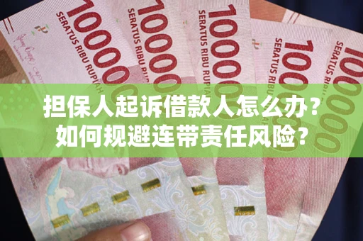 武汉担保人起诉借款人怎么办？如何规避连带责任风险？