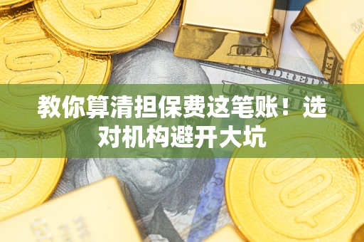 武汉教你算清担保费这笔账！选对机构避开大坑