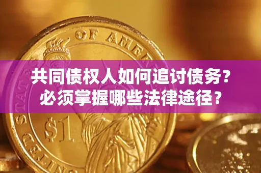 武汉共同债权人如何追讨债务？必须掌握哪些法律途径？