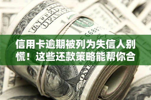 武汉信用卡逾期被列为失信人别慌！这些还款策略能帮你合法止损