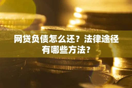 武汉网贷负债怎么还？法律途径有哪些方法？