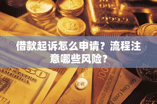 武汉借款起诉怎么申请？流程注意哪些风险？
