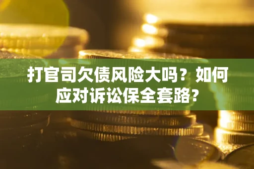 武汉打官司欠债风险大吗？如何应对诉讼保全套路？